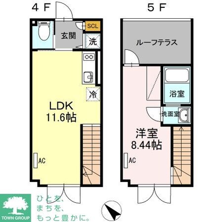 LAPiS目黒本町の物件間取画像